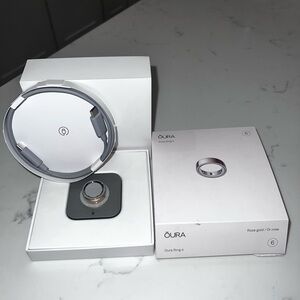 Oura Ring 4 in Elegant Rose Gold **BRAND NEW